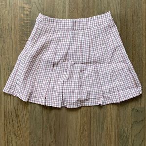 NWOT Plaid Skort